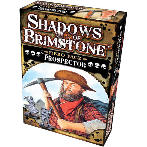 

Настольная игра Flying Frog Productions Shadows of Brimstone: Prospector Hero Pack