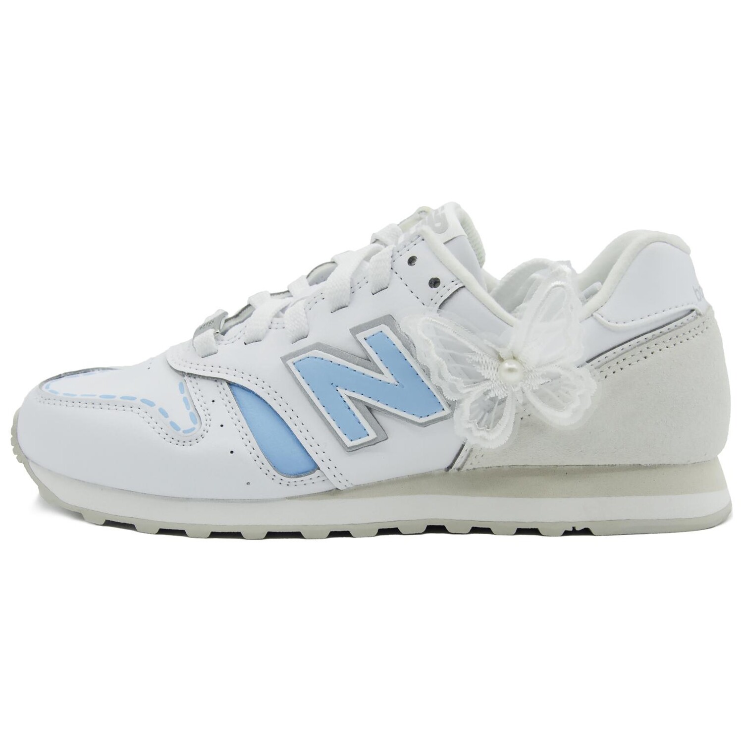 

Кроссовки NB 373 унисекс с низким верхом, синие/белые New Balance