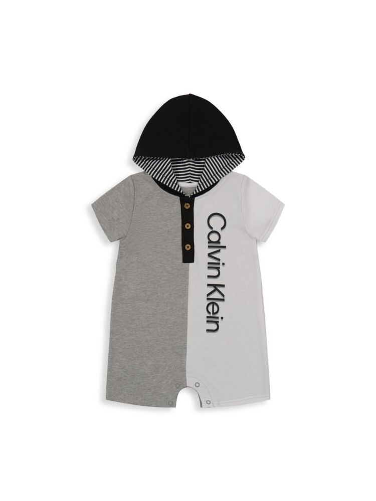 

Комбинезон с капюшоном и логотипом для маленьких мальчиков Calvin Klein, цвет Assorted