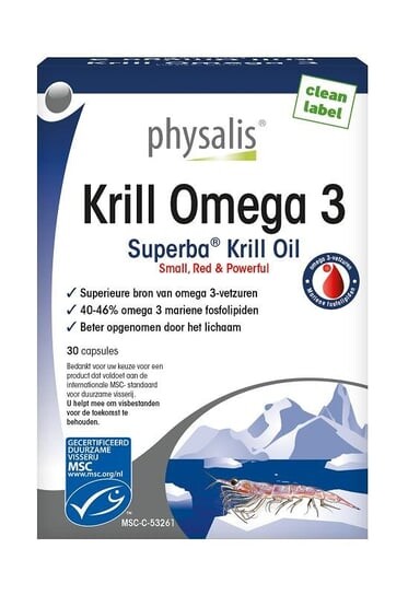 

Крил Омега-3 30 Капсул 21,5 г - Physalis