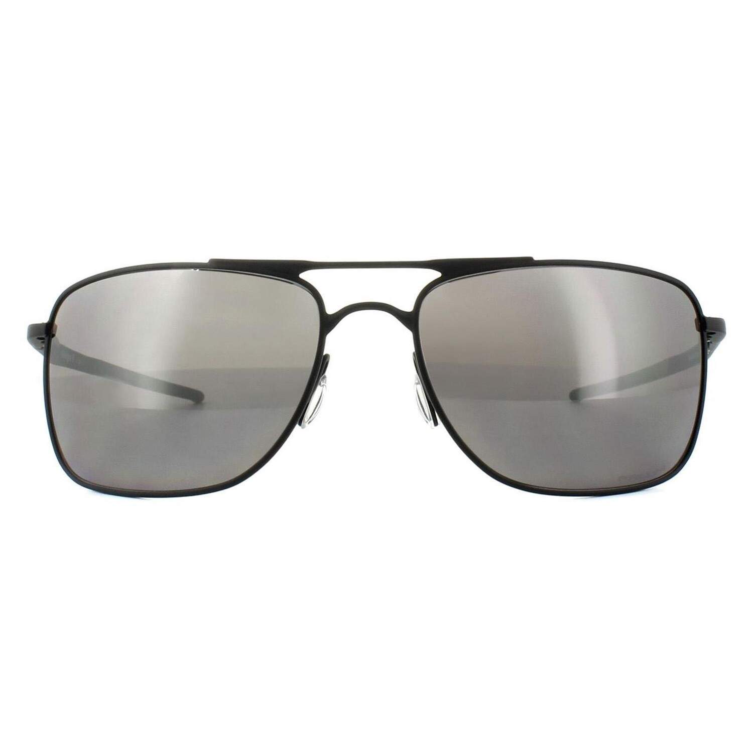

Черные поляризованные солнцезащитные очки Aviator Matt Black Prizm Oakley, черный