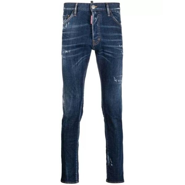 

Джинсы cool guy slim-fit denim jeans Dsquared2, синий
