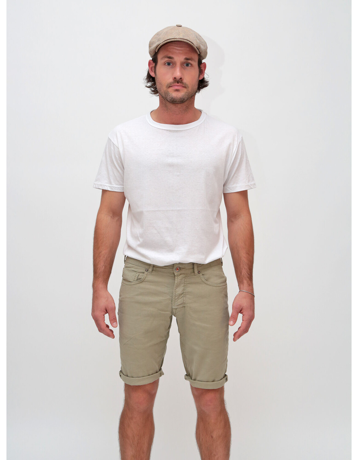 

Тканевые шорты miracle of denim Five-Pocket- Thomas, цвет Shilf Green