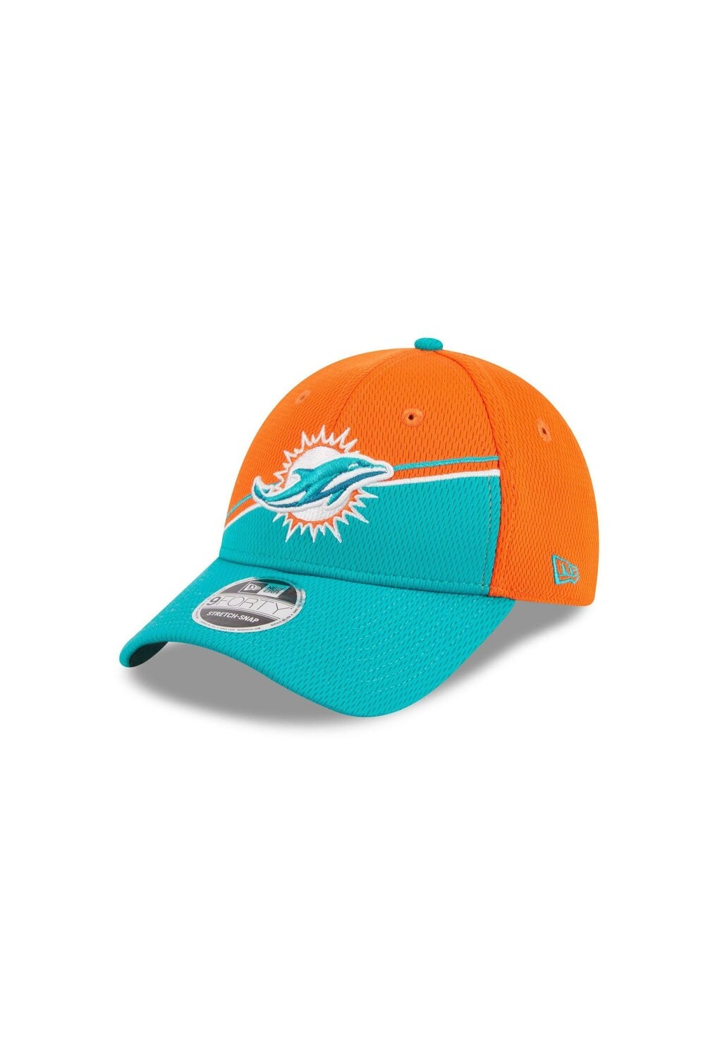 

Бейсболка MIAMI DOLPHINS NFL 2023 SIDELINE 9FORTY STRETCH New Era, цвет turquoise