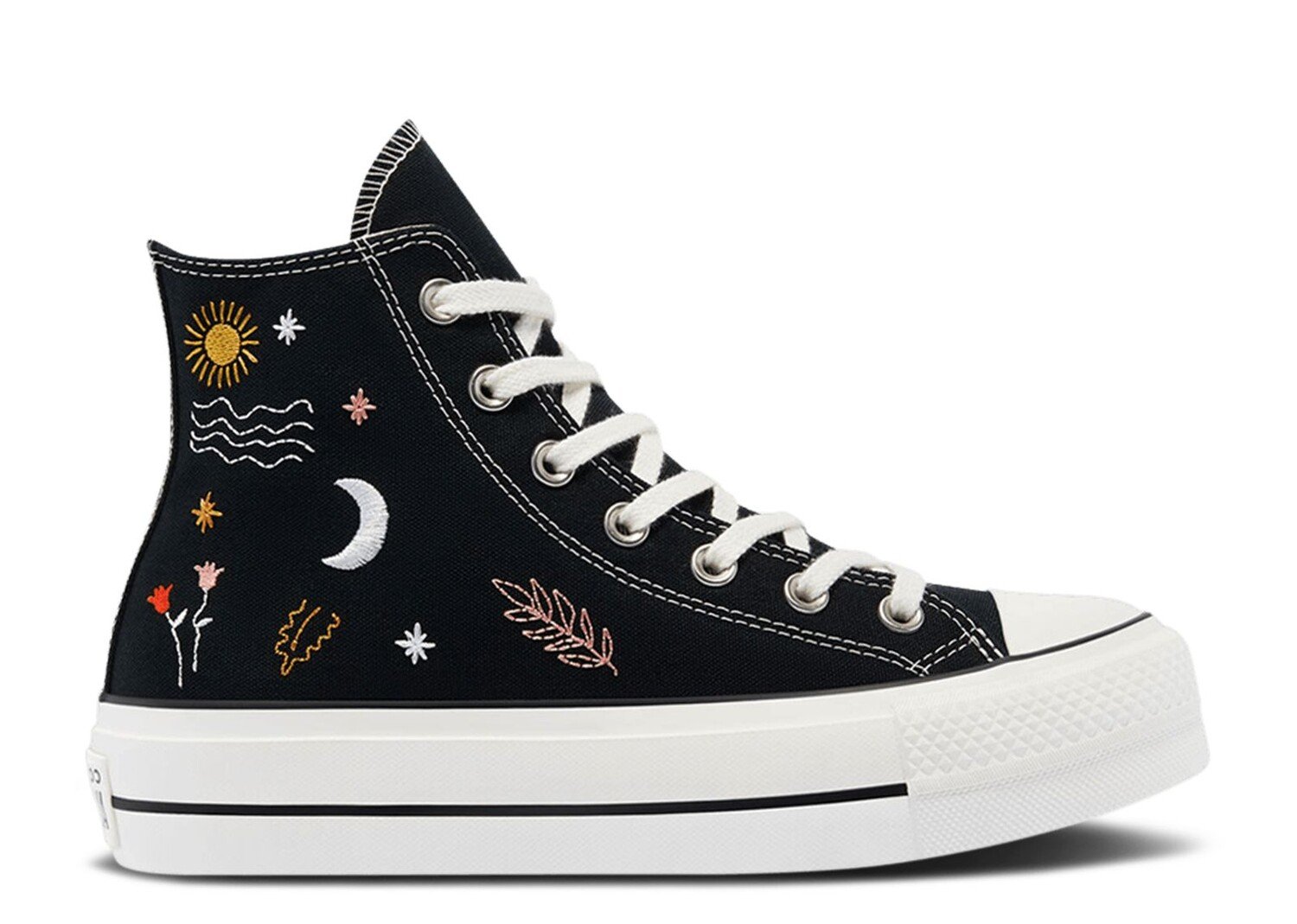 

Кроссовки Converse Wmns Chuck Taylor All Star Platform High 'It'S Okay To Wander - Black', черный