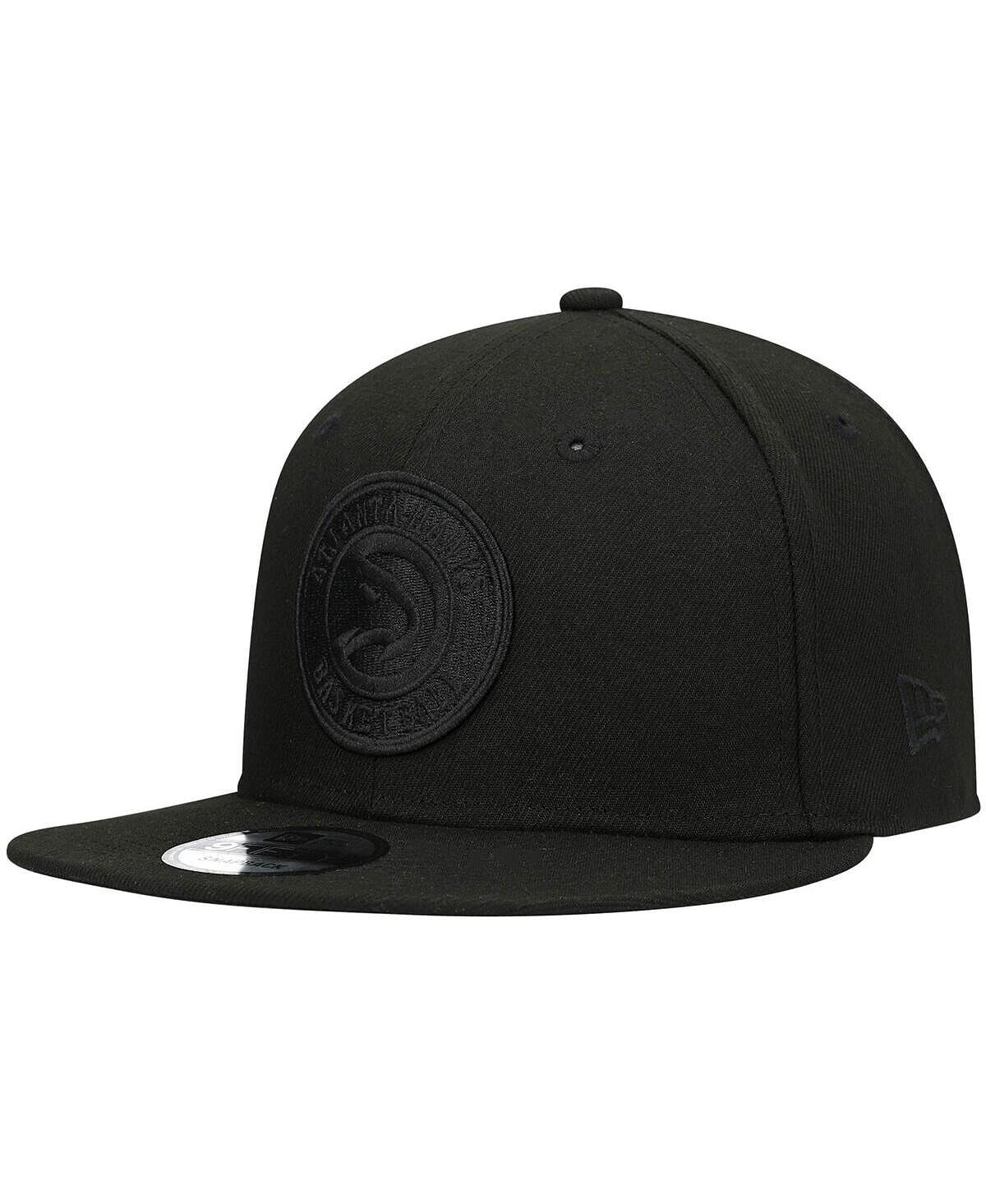 

Мужская бейсболка Atlanta Hawks Black On Black 9FIFTY Snapback New Era