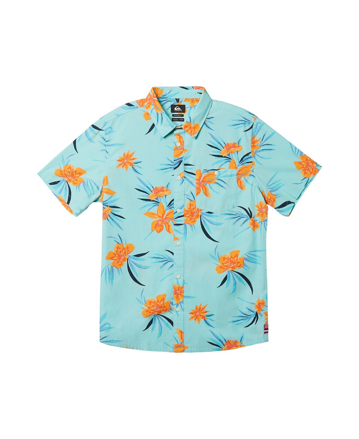 

Мужская тканая рубашка с короткими рукавами Hi Bloom Quiksilver