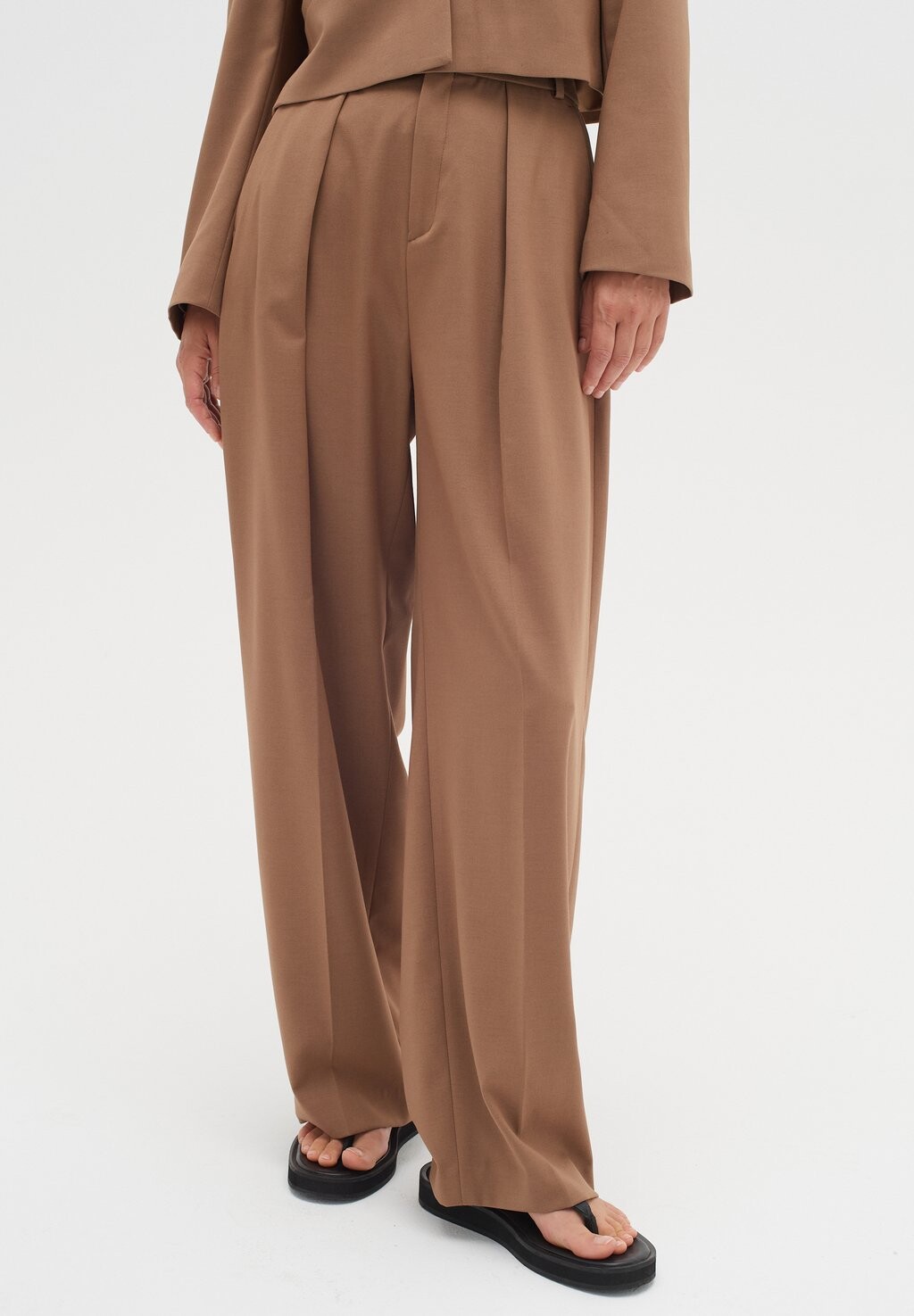 

Брюки ZAIIW WIDE InWear, коричневый