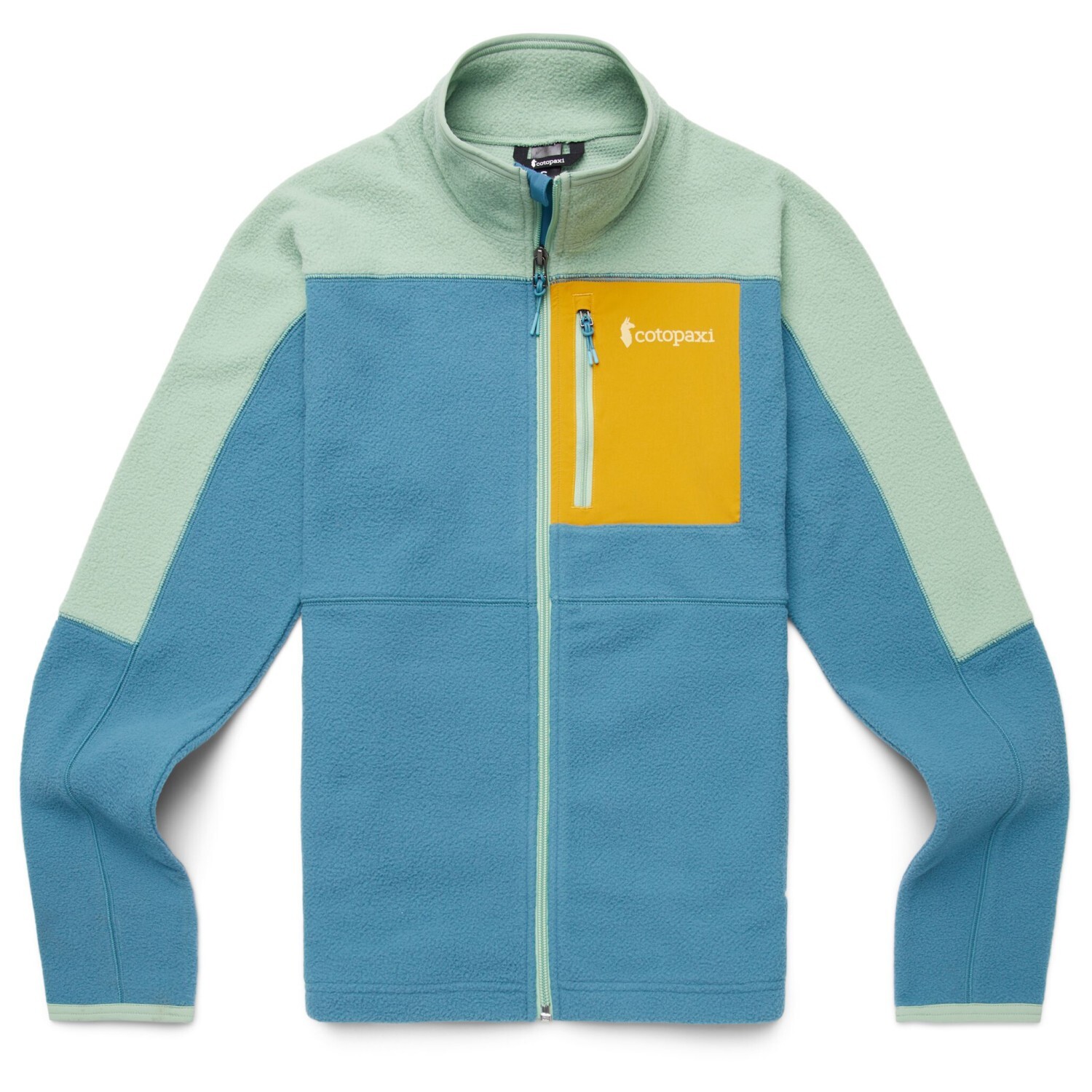 

Флисовая жилетка Cotopaxi Women's Abrazo Fleece Full Zip, цвет Aspen/Blue Spruce