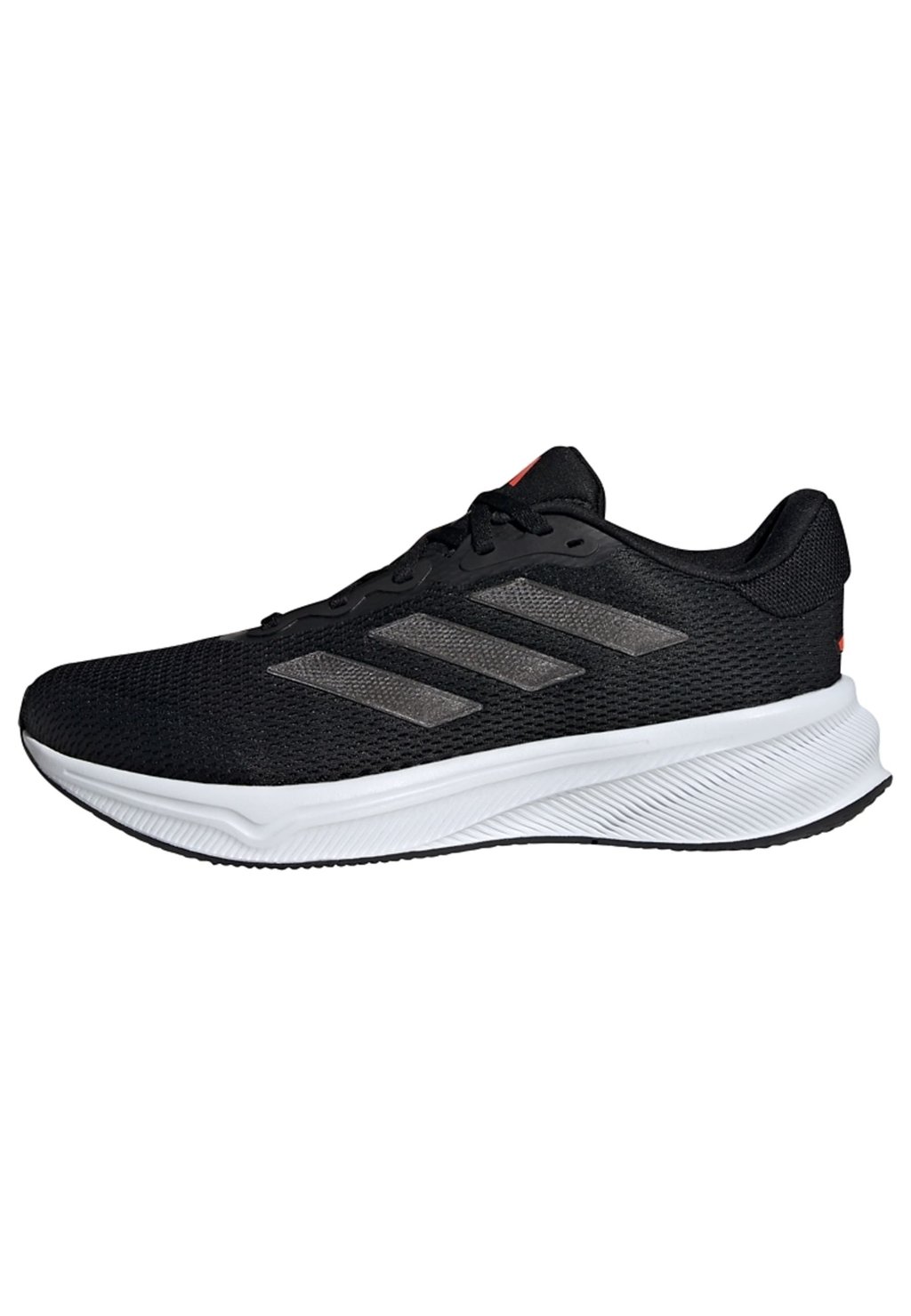 цена Стабильные кроссовки Adidas, основной черный карбоновый солнечный красный