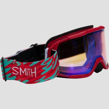 

Очки Daredevil OTG — детские Smith, цвет Crimson Swirled/Blue Sensor Mirror