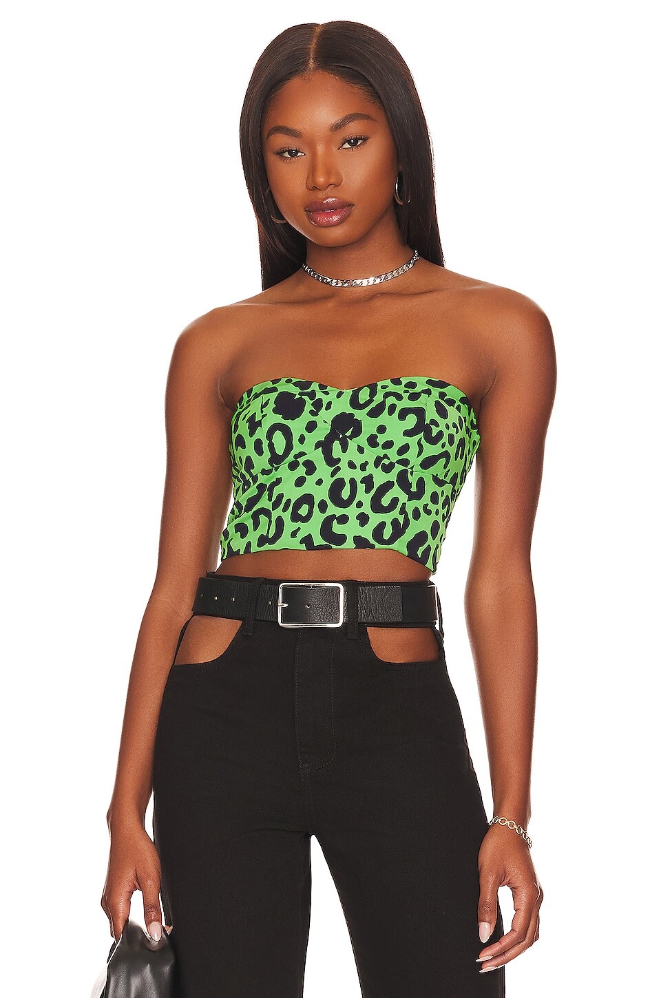 

Корсет superdown Kendra Sweetheart, цвет Green Multi