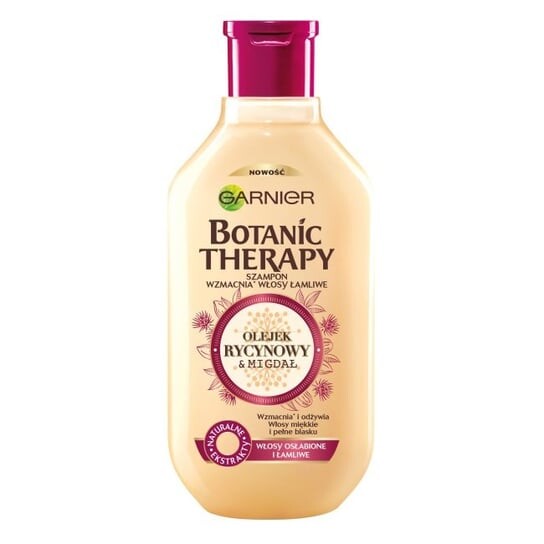 

Шампунь для ломких волос, Касторовое и миндальное масло, 250 мл Garnier, Botanic Therapy