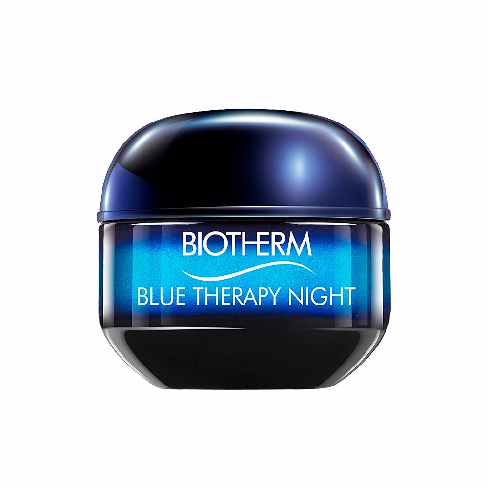 Купить синий крем. Крем Biotherm Blue Therapy Night. Крем биотерм Blue Therapy revitalize Night. Восстанавливающий ночной крем Blue Therapy (15 мл). Крем Biotherm 40+.