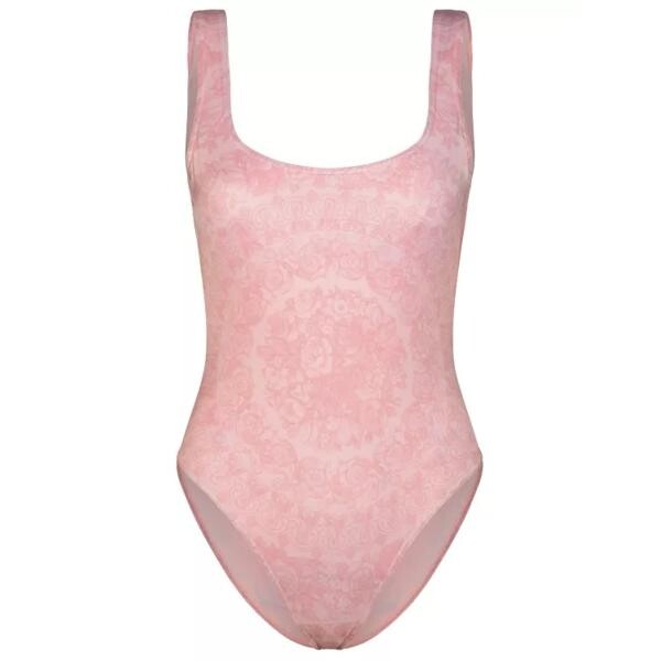 

Купальник barocco' one-piece swimsuit in polyester blen Versace, розовый