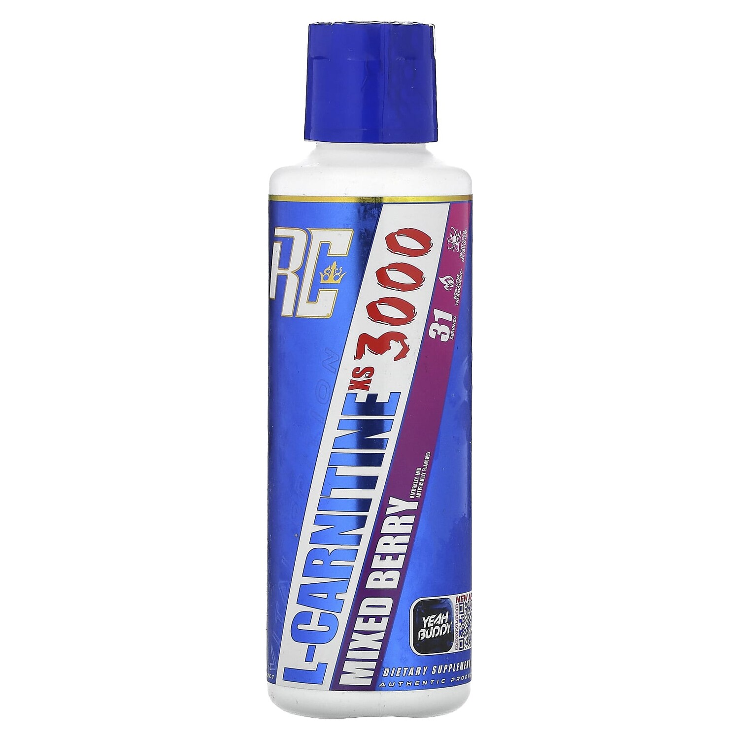 

Vital Edition, L-карнитин XS 3000, ягодное ассорти, 473,28 мл (16 жидк. Унций), Ronnie Coleman