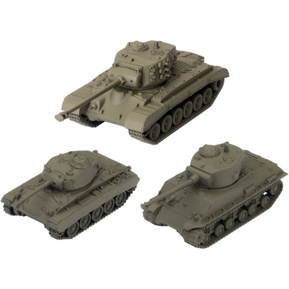 

Миниатюра Gale Force 9 World of Tanks: U.S.A. Tank Platoon (Sherman, Pershing, Chaffee)