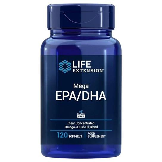Life Extension, Mega EPA/DHA EU (120 капсул)
