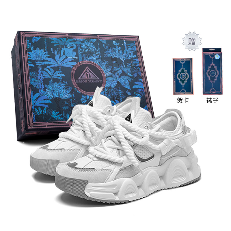 

Кроссовки masongarments Windstorm Collection Chunky Sneakers Unisex Low-top, белый