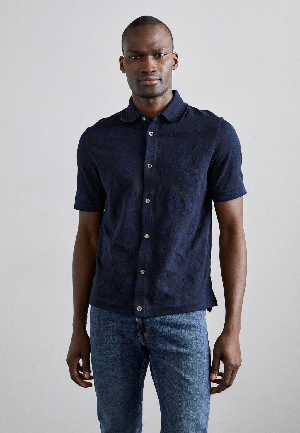 

Рубашка JACQUARD Paul Smith, цвет dark blue