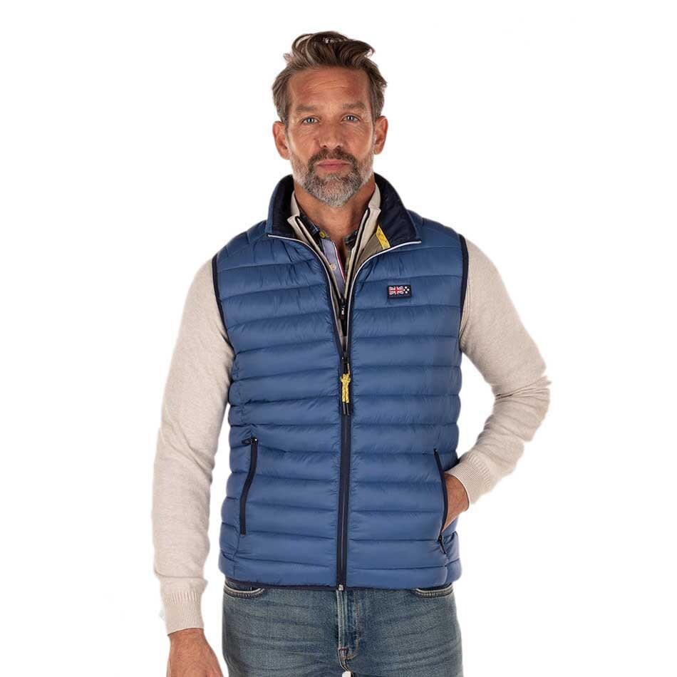 

Жилет Nza New Zealand Boggy Tarn vest, синий