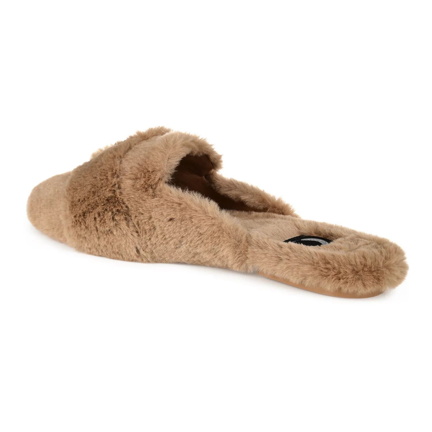 

Женские тапочки из искусственного меха Journee Collection Eara Journee Collection, коричневый