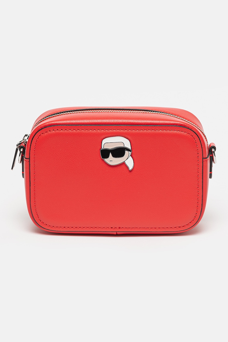 Кожаная сумка K/Ikonik 2 0 Karl Lagerfeld, красный