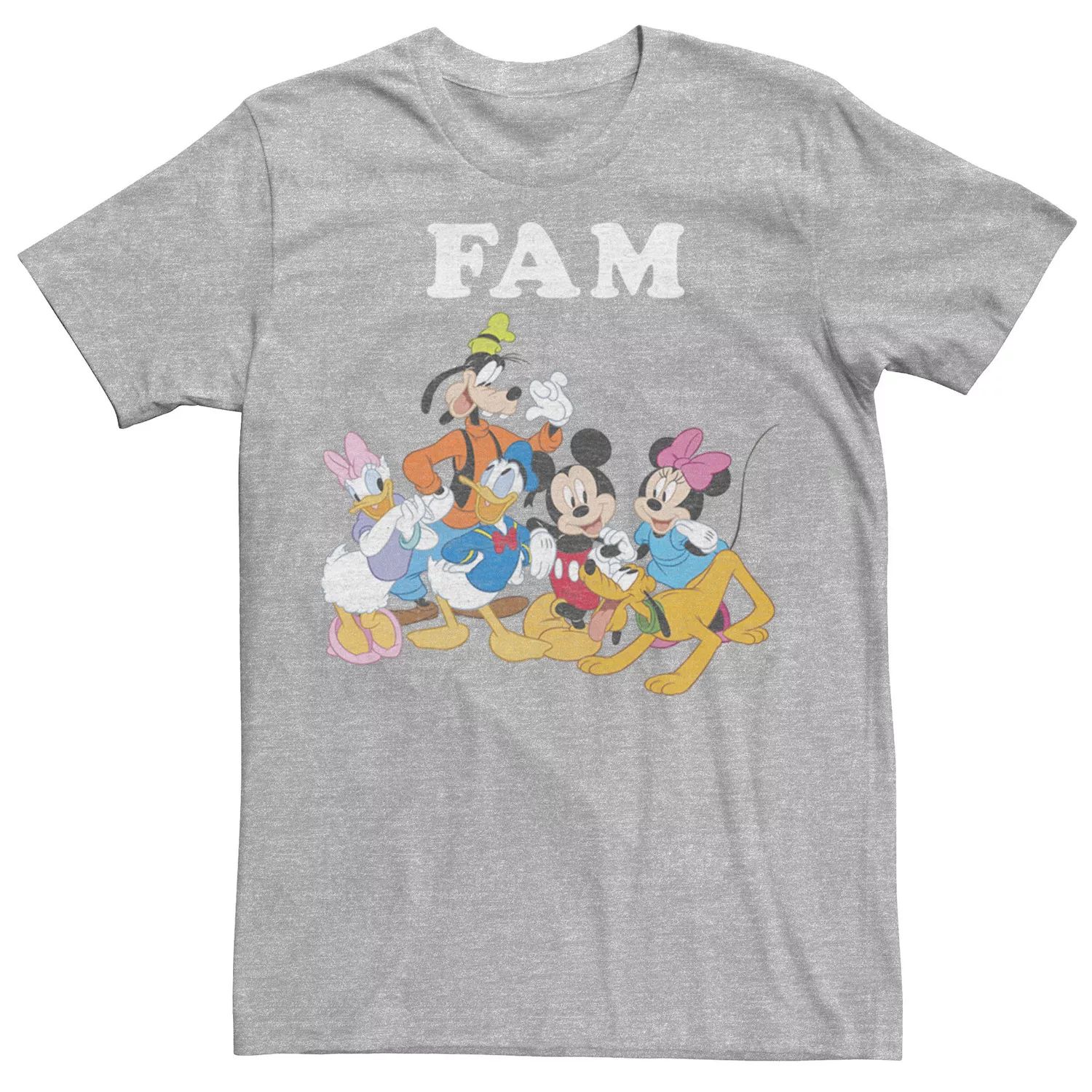 Мужская футболка Fam Mickey And Friends Group Shot Disney мужская классическая футболка mickey and friends group shot disney