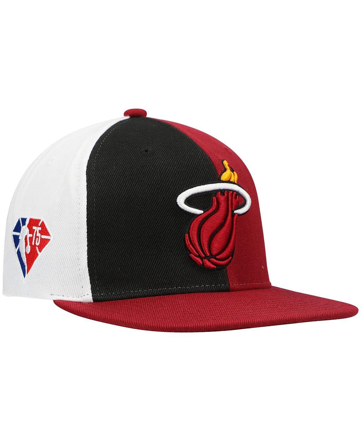 

Мужская команда Cardinal Miami Heat, 75-летие НБА Что Кепка Snapback Mitchell & Ness