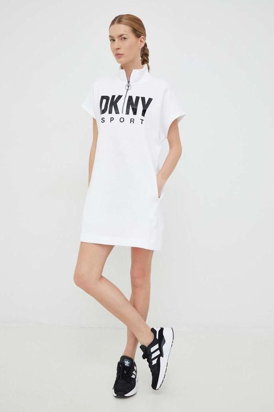 Красивое платье DKNY, белый