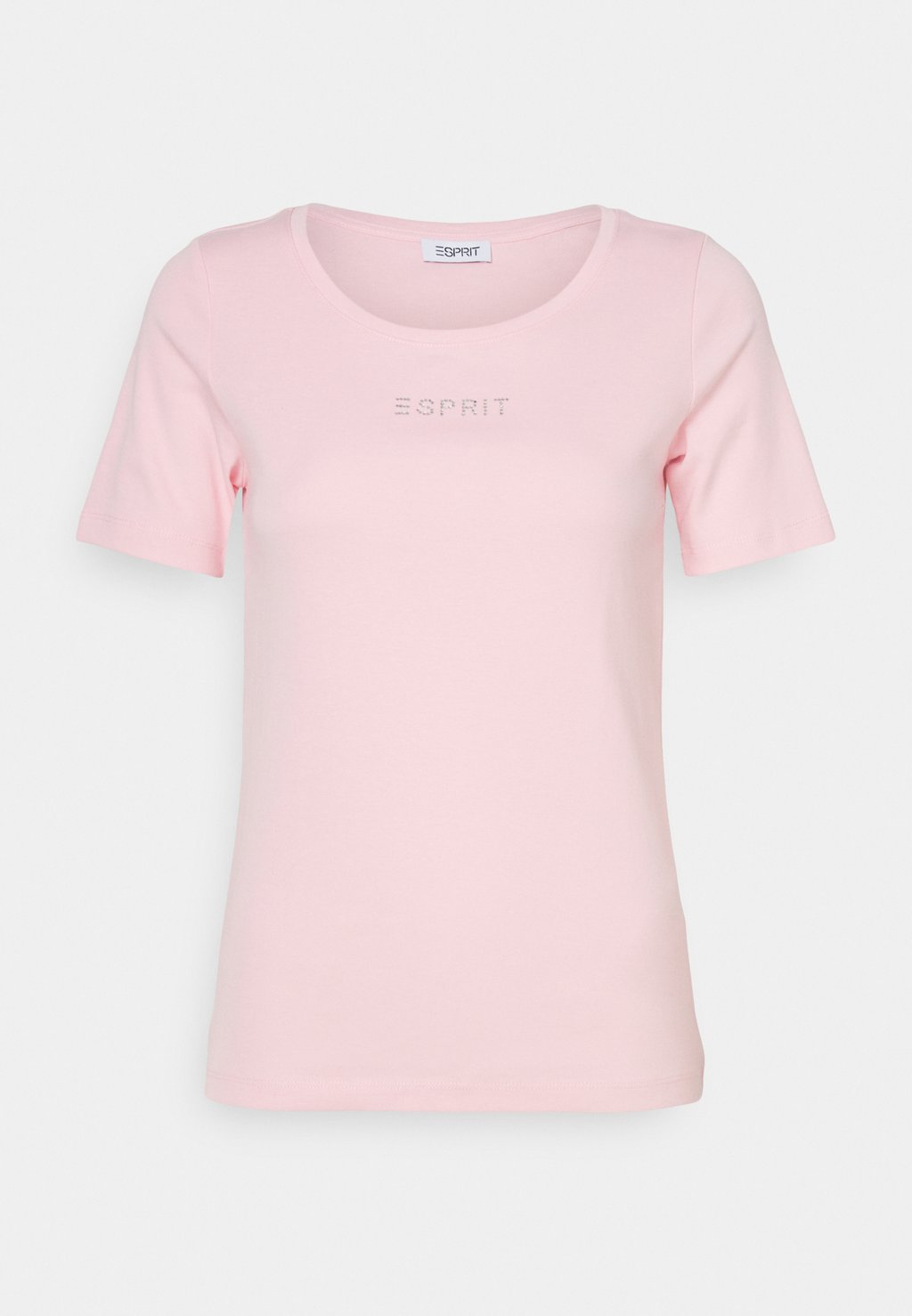 Футболка с принтом Esprit, светло-розовый футболка с принтом esprit светло серый
