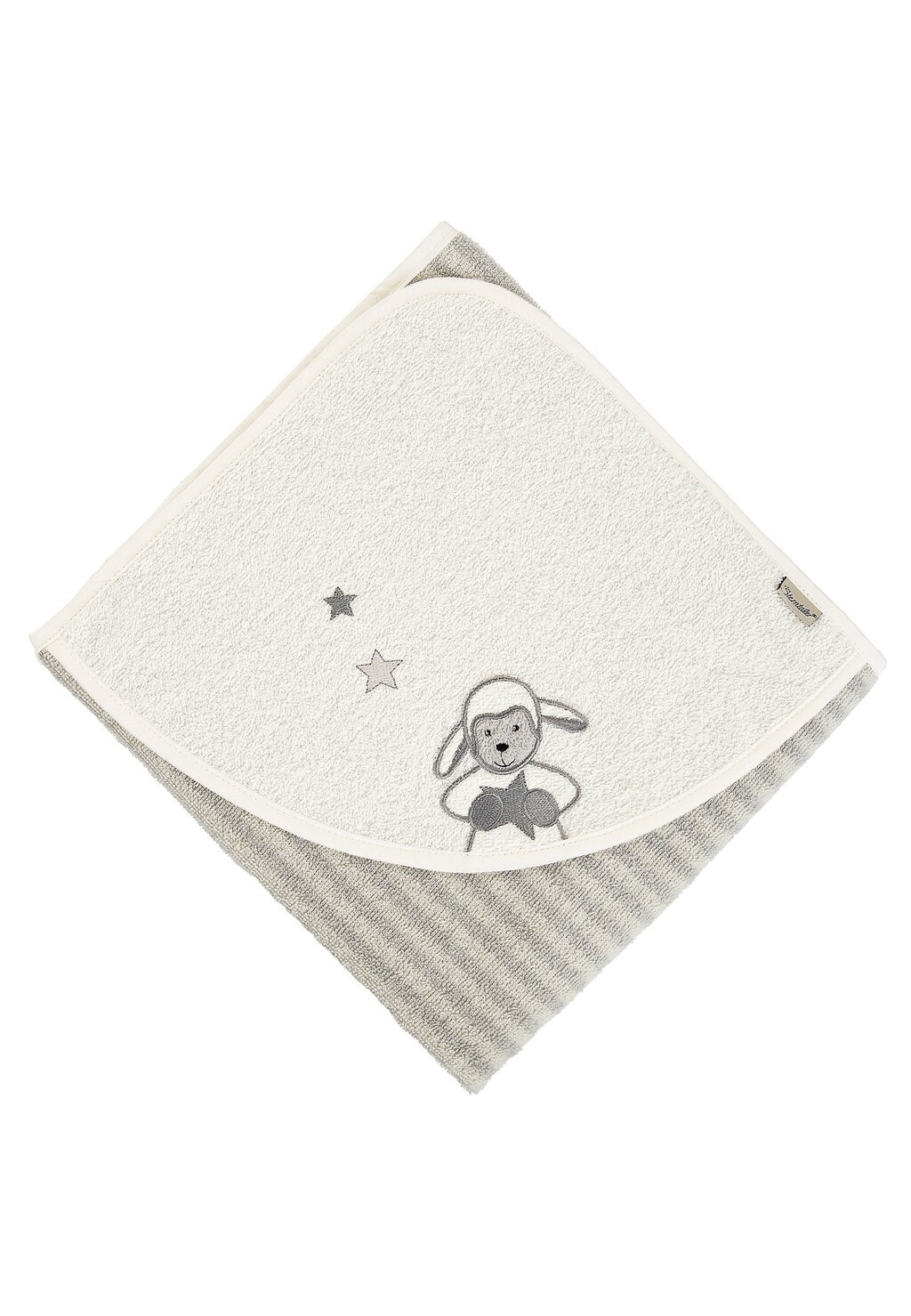 

Полотенце с капюшоном HOODED BATH TOWEL MOUSE MABEL Sterntaler, цвет grey