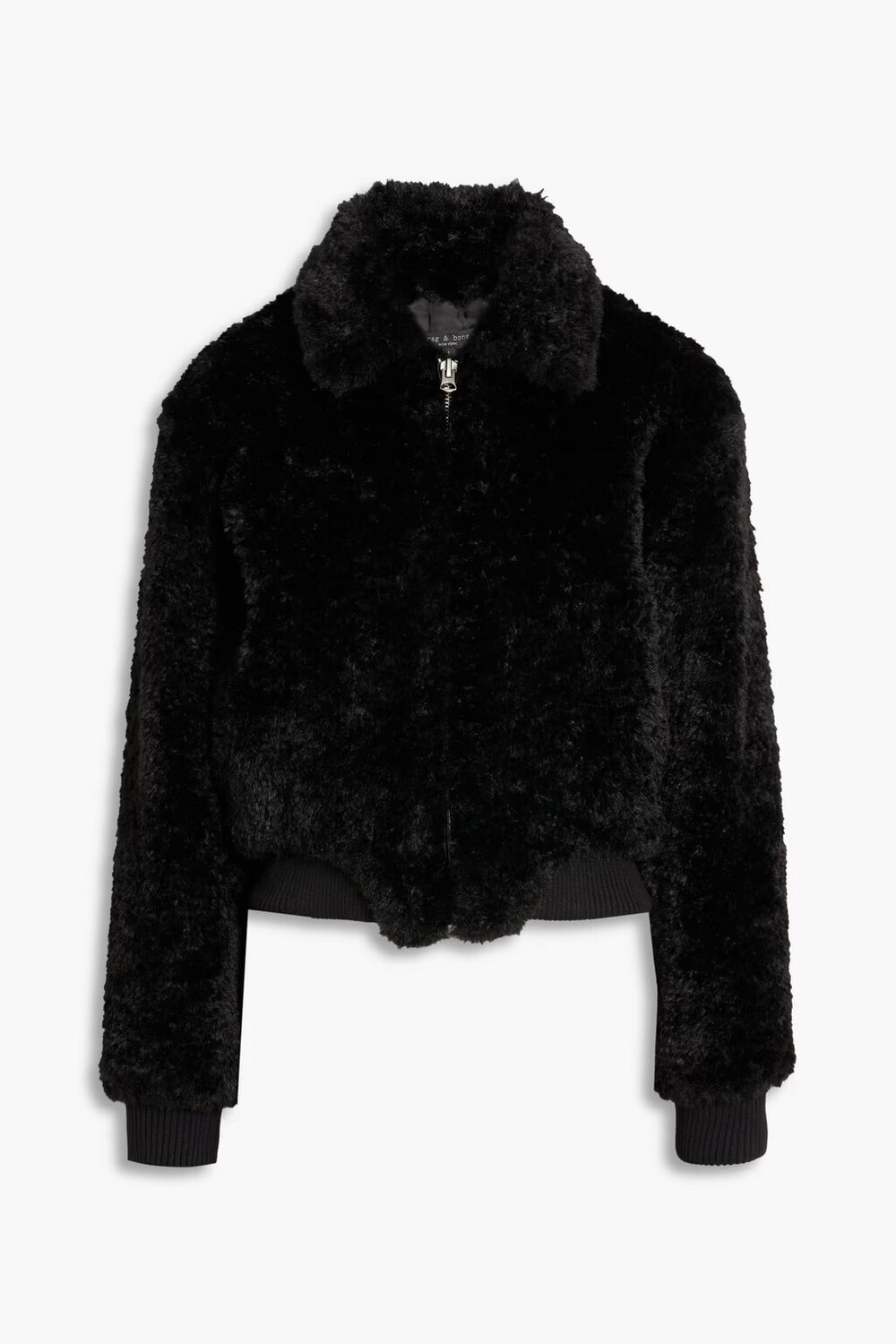 

Куртка из искусственного меха Rag & Bone, черный