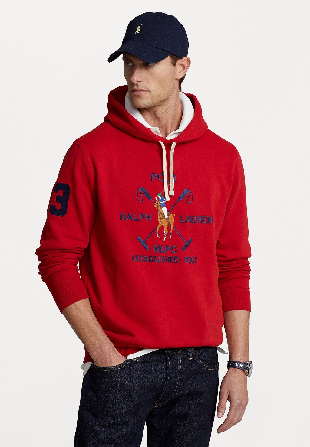 

Худи Polo Ralph Lauren, красный