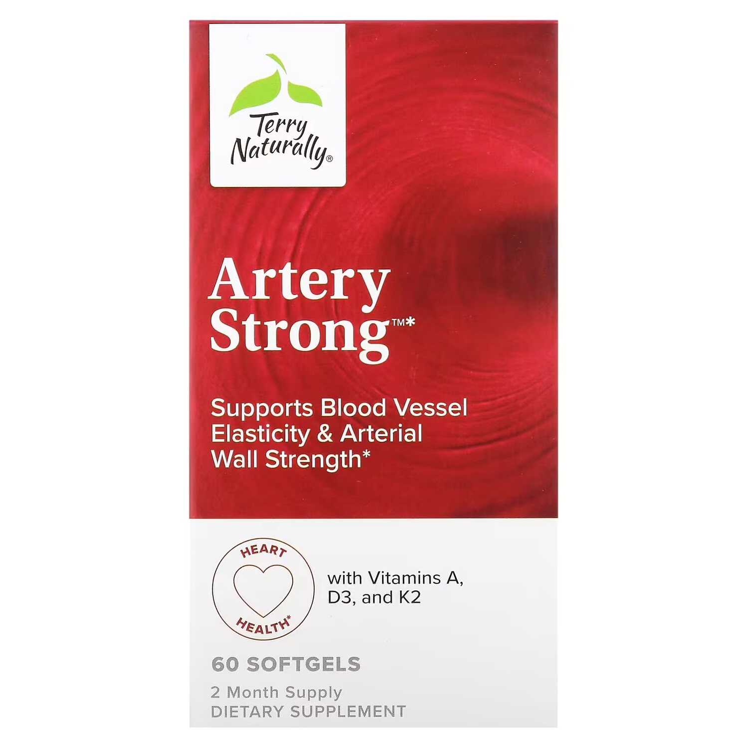 

Пищевая добавка Terry Naturally Artery Strong, 60 мягких таблеток
