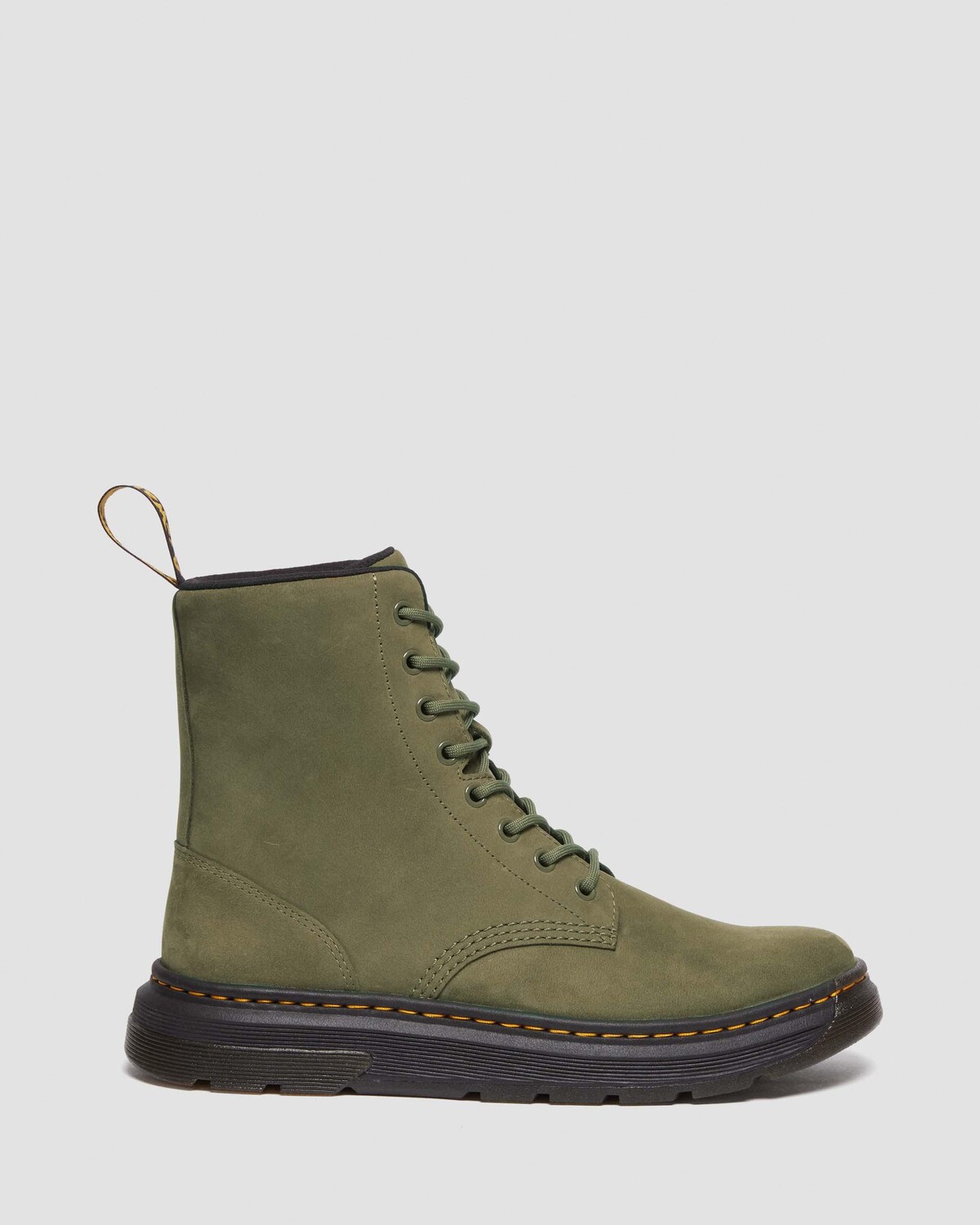 

Кожаные повседневные ботинки Crewson из нубука Dr. Martens