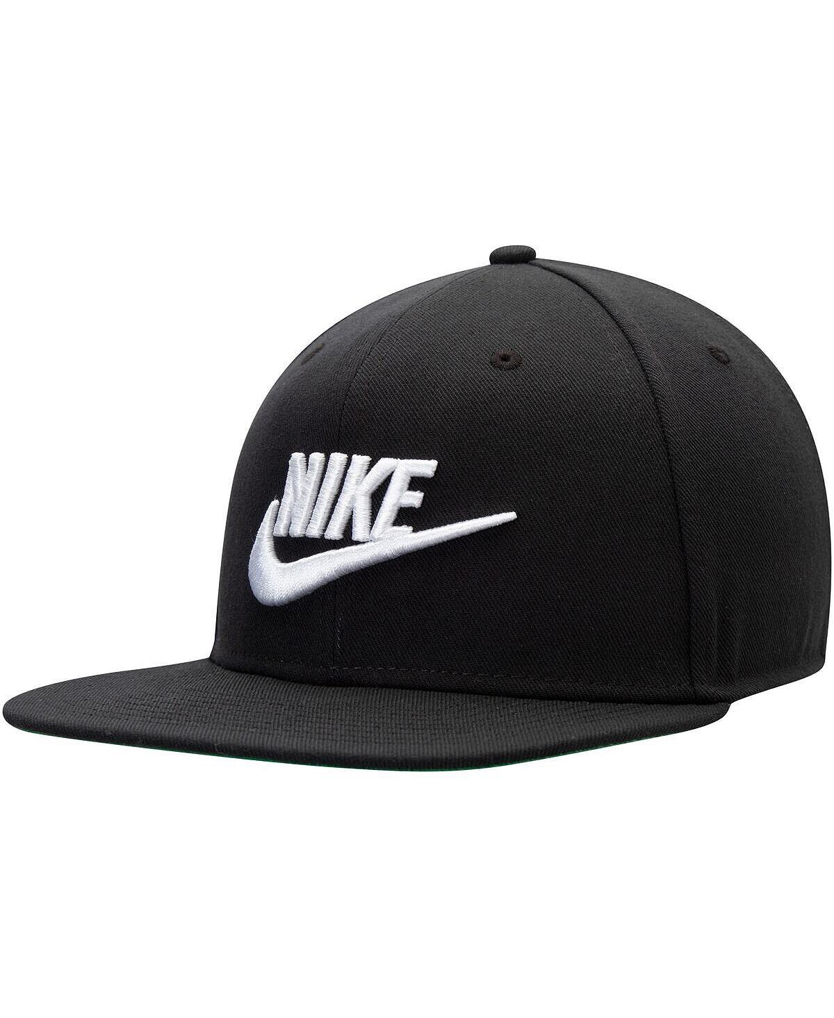 

Мужская черная регулируемая шляпа Snapback Pro Futura Nike