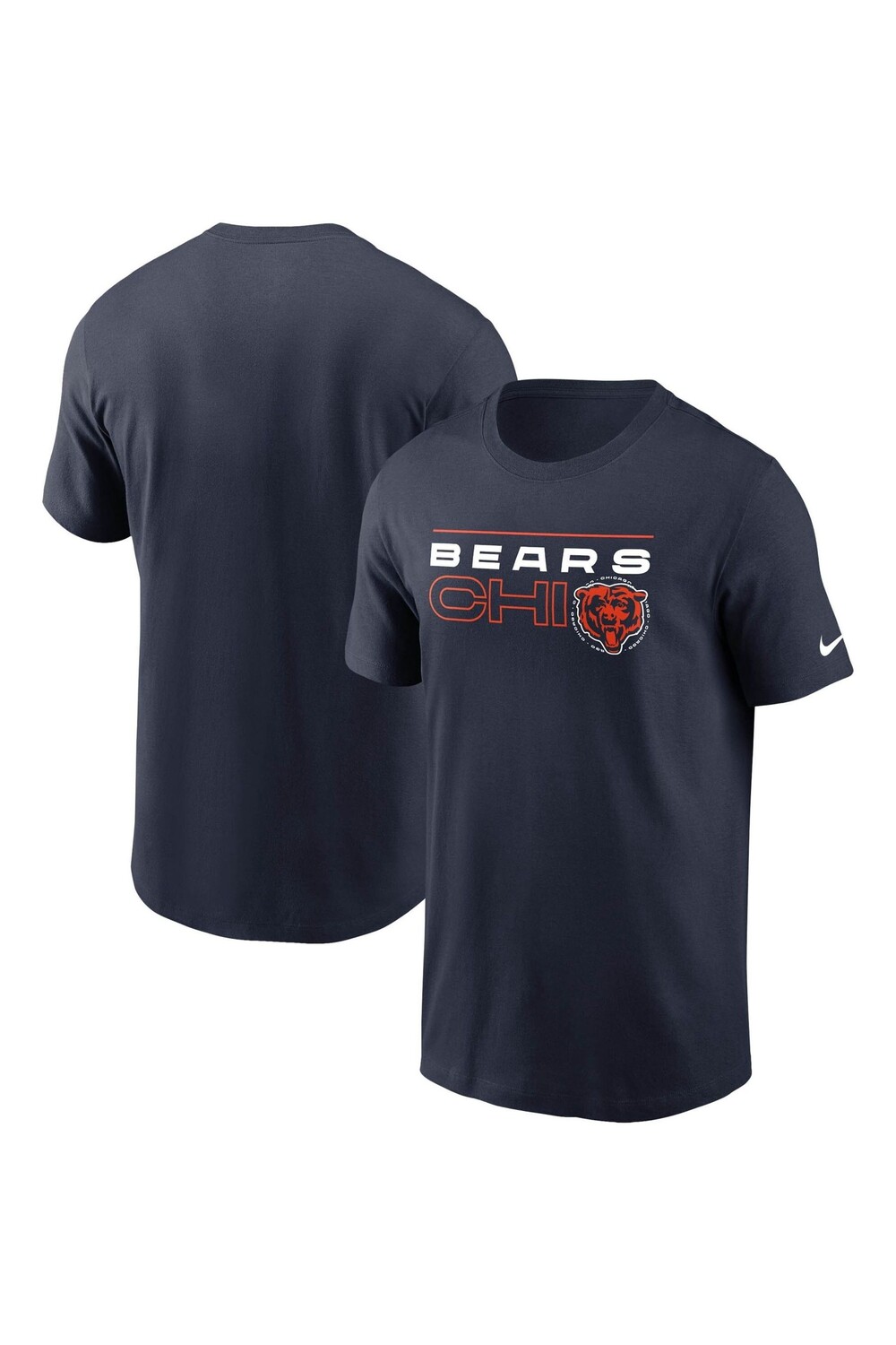 

Футболка Nike Fanatics Chicago Bears Broadcast Nike, синий