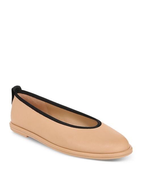 

Женские кожаные балетки Sofia Vince, цвет Tan/Beige