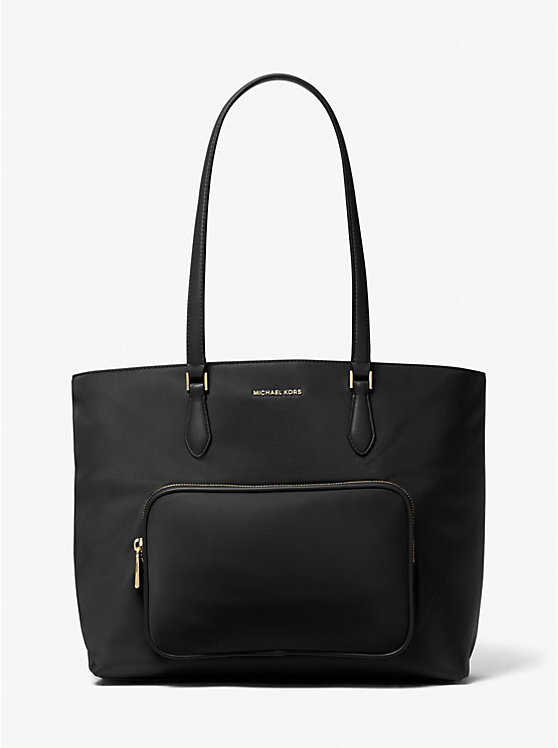 

Большая нейлоновая сумка-тоут Cara Michael Kors, черный