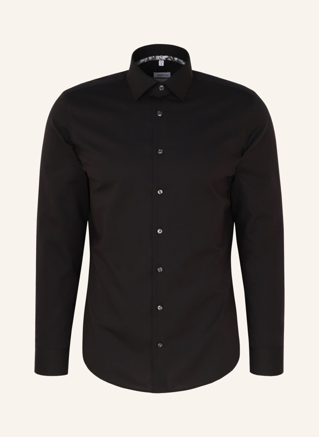 

Деловая рубашка x-slim fit Seidensticker, черный