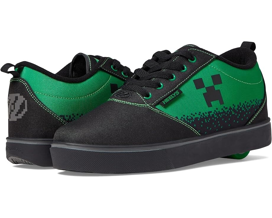 

Кроссовки Heelys Pro 20 Minecraft, цвет Black/Neon Green
