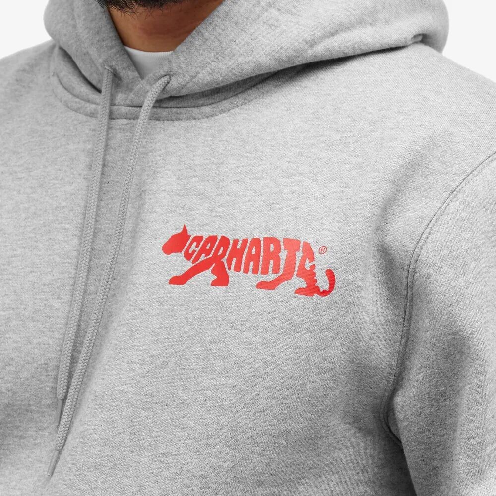 

Carhartt WIP Толстовка с капюшоном Rocky Script Crew, серый