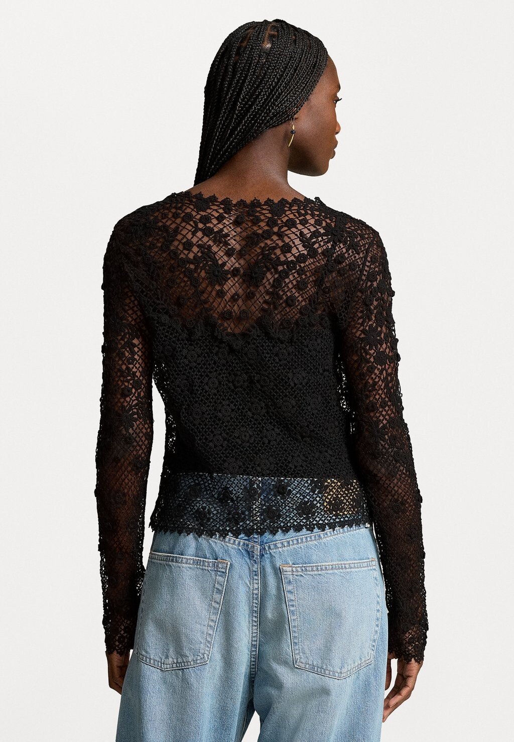 

Блуза LS CAMIAN ST-LONG SLEEVE-BLOUSE Ralph Lauren, черный