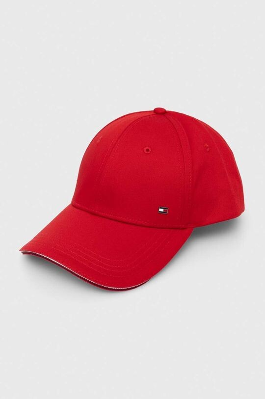 

Хлопковая бейсболка Tommy Hilfiger, красный