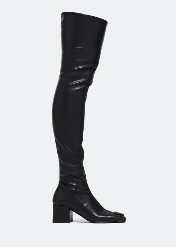 

Ботинки Courrèges Heritage Nappa Knee-High, черный