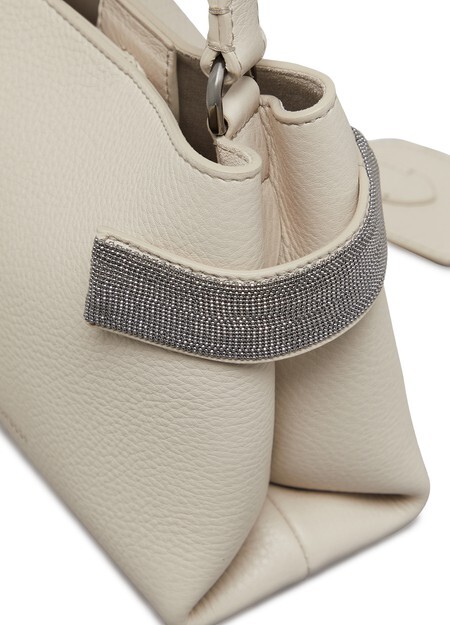 

Сумка из телячьей кожи Brunello Cucinelli