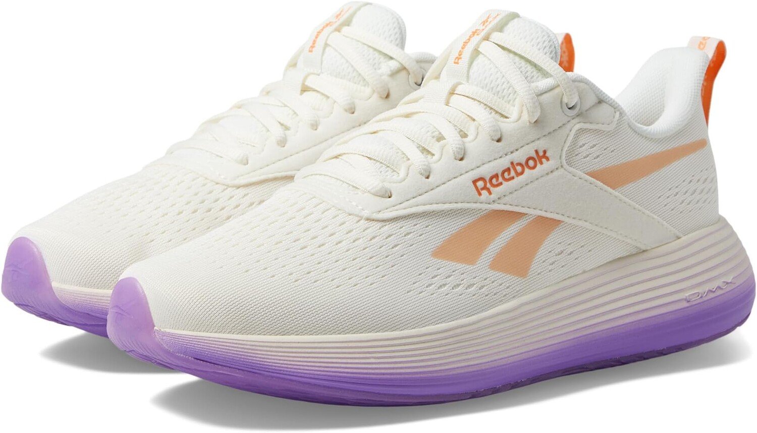 

Кроссовки Reebok DMX Comfort +, цвет Chalk/Digital Purplee/Washed Clay