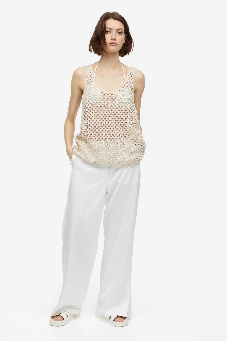

Домашние тапочки H&M, белый