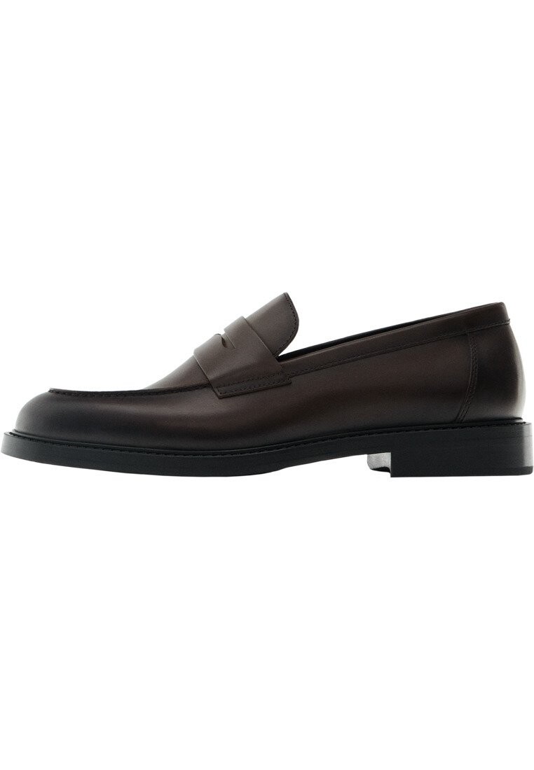

Слипоны Massimo Dutti, коричневый